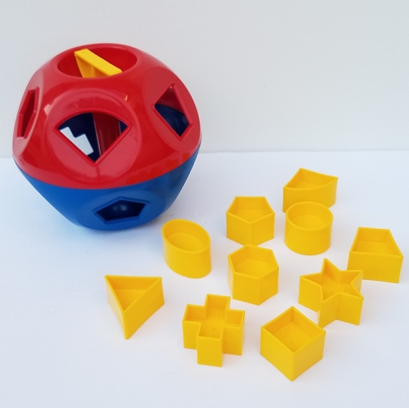 tupperware shape sorter
